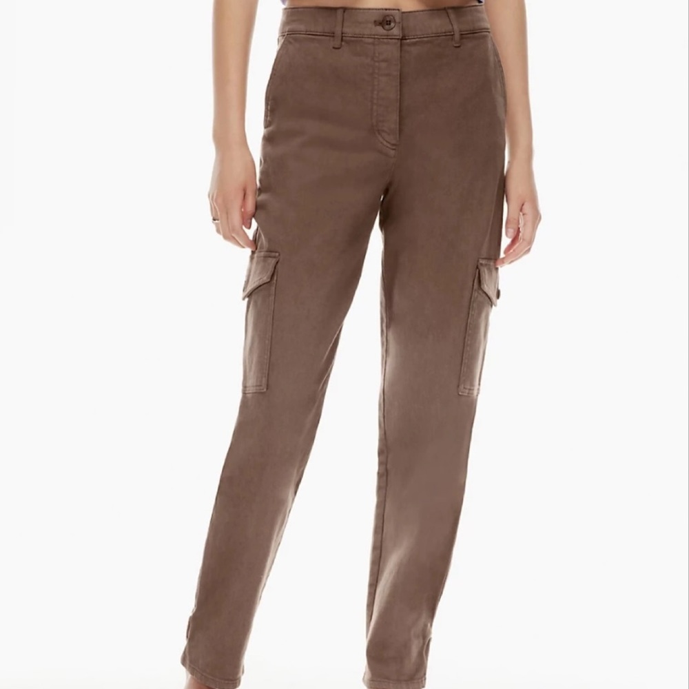Wilfred Free Aritzia Modern Cargo Pants Taupe